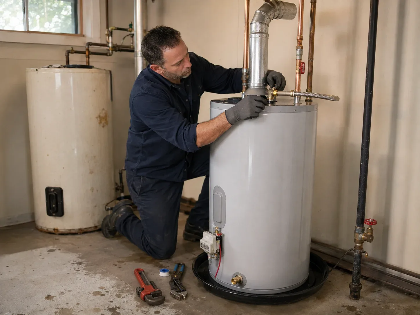 water heater installation and hot water tank replacement in St. Catharines