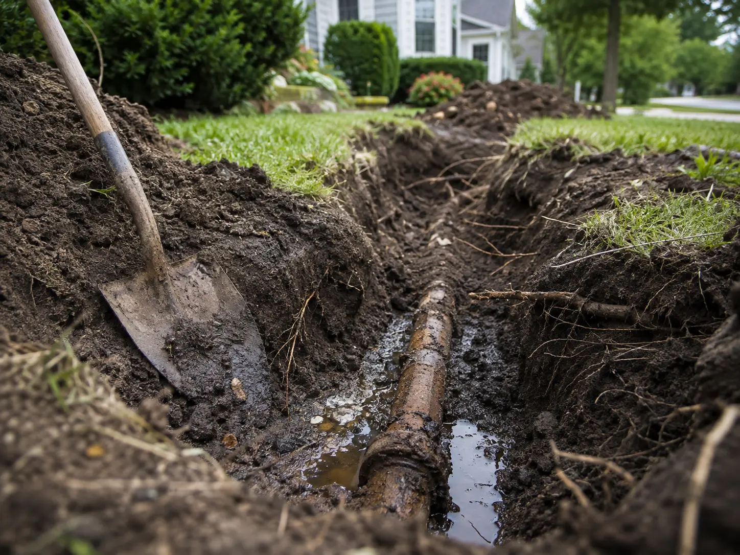 underground water line leak repair in St. Catharines