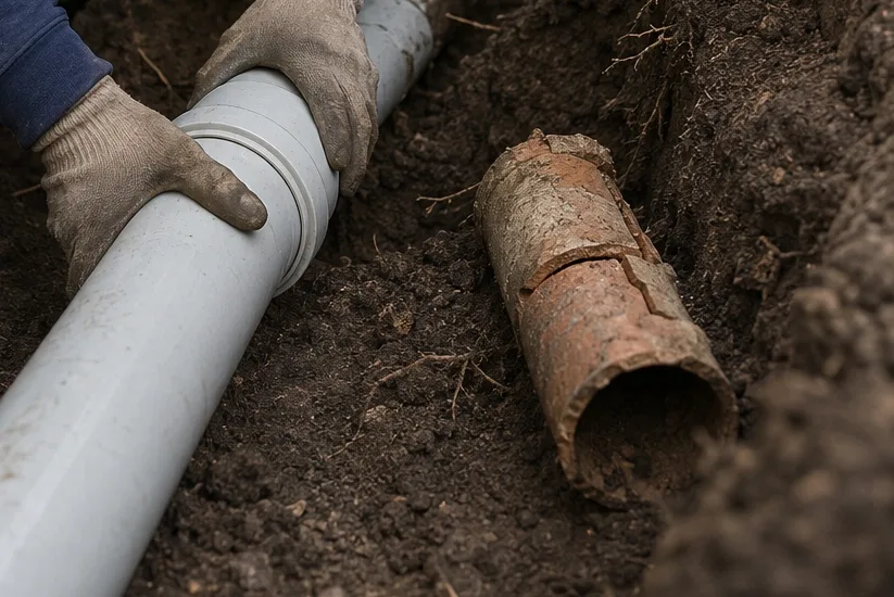 sewer line repair and replacement in St. Catharines